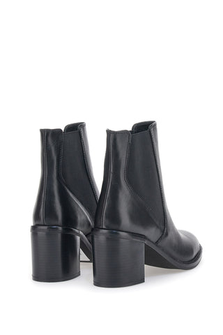 Stivaletti Neri Con Tacco Pittarello Rock 6740