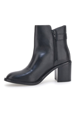 Schwarze Stiefeletten mit Absatz Pittarello Rock 6743