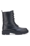 Anfibi Neri In Pelle Pittarello Rock 6680