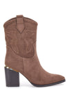 Mon Dieu Braune Texan-Stiefel 23056