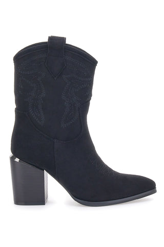 Stivaletti Texani Neri Mon Dieu 23057