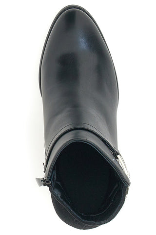 Stivaletti Neri Con Tacco First Lady 379