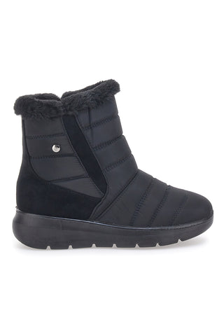 Après-Ski-Stiefeletten mit Reißverschluss Schwarz Mio Tempo 383