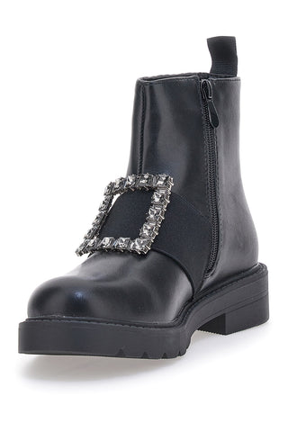 Stivaletti Chelsea con Fibbia Dame Rose 843