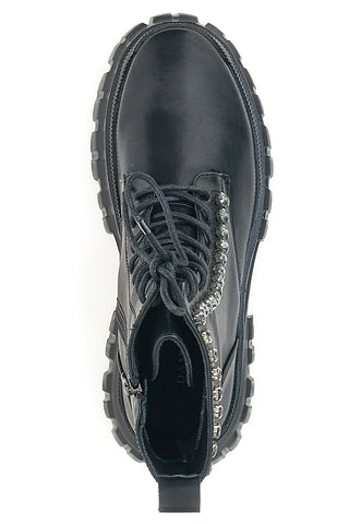 Combat Boots Neri Dame Rose 580308