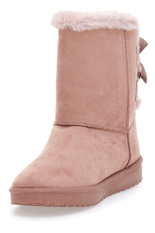 Rosa Stiefeletten mit Fell Carrera 73900 8686