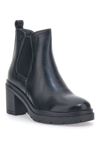 Mio Tempo 373 Stiefeletten mit Absatz Schwarz