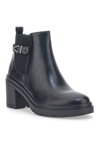 Stivaletti con Tacco Mio Tempo 376 Neri