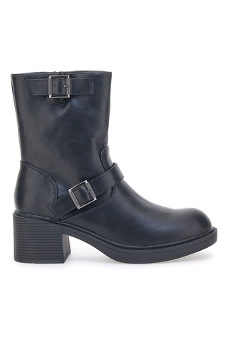 Stivaletto Biker Nero Cafè Cost 224