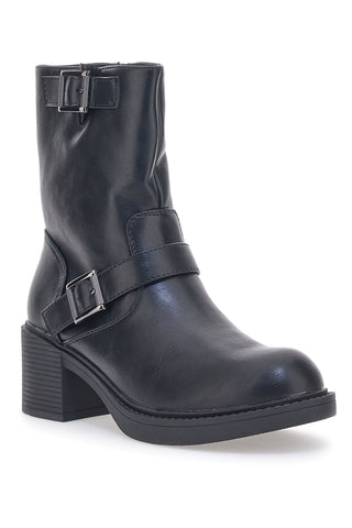 Stivaletto Biker Nero Cafè Cost 224