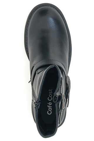 Stivaletto Biker Nero Cafè Cost 224