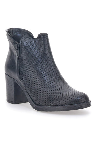 Schwarze „Mon Dieu 400“-Stiefeletten mit Absatz