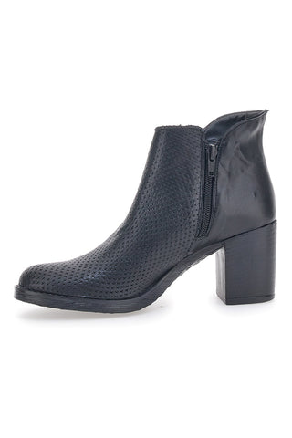 Schwarze „Mon Dieu 400“-Stiefeletten mit Absatz