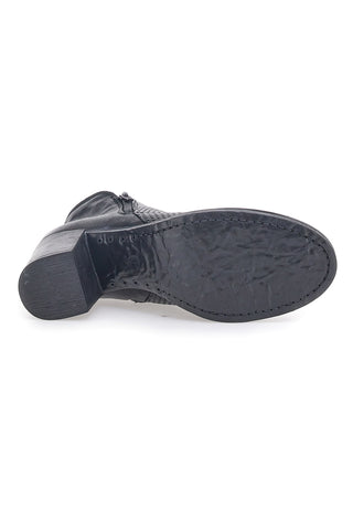 Schwarze „Mon Dieu 400“-Stiefeletten mit Absatz