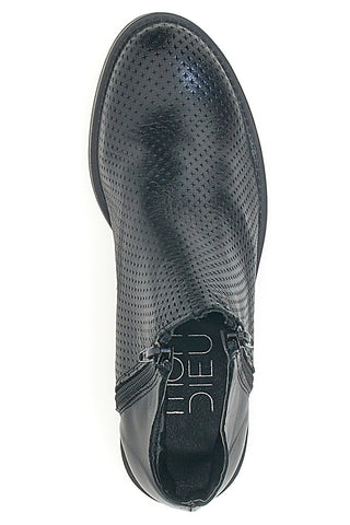 Stivaletti Neri Con Cerniera Mon Dieu 414