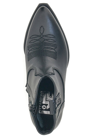 Schwarze Texan-Stiefel Pittarello Love 925