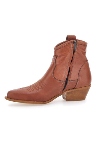 Braune Texan-Stiefel Pittarello Love 925