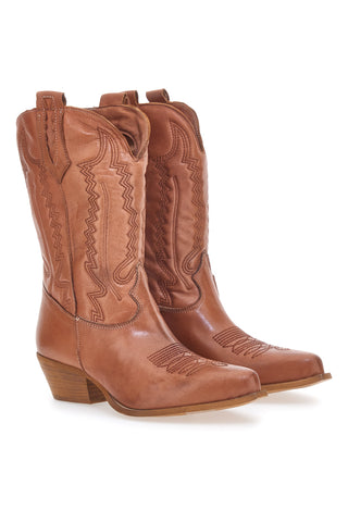 Stivaletti Camperos Marroni Pittarello Love 4090