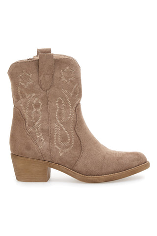 Camperos Beige Dame Rose 1203 Stiefeletten