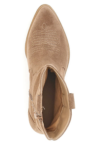 Stivaletti Camperos Beige Dame Rose 1203