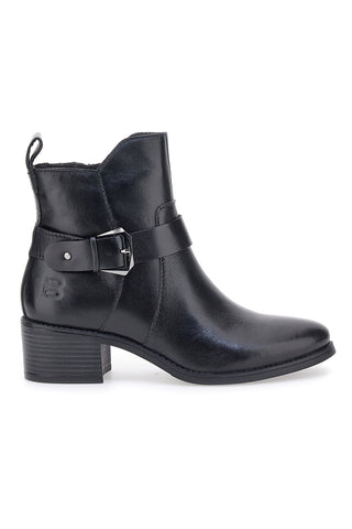 Schwarze Stiefeletten aus echtem Leder Bagatt D15AMQ304000