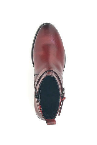 Rote Stiefeletten aus echtem Leder Bagatt D15AMQ304000