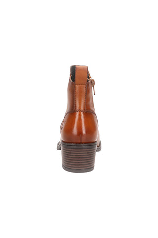 Braune Stiefeletten aus echtem Leder Bagatt D15AMQ314000