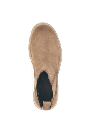 Taupefarbene Chelsea-Stiefel aus echtem Leder Bagatt D35AMJ301400