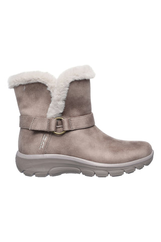 Stivaletti Beige con Pelo Skechers Slip-ins Relaxed Fit: Easy Going - Dreamers Move