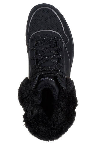 Schwarze Stiefel UNO RUGGED FALL SHIMMER