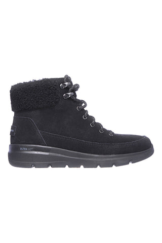 Stivaletti neri imbottiti SKECHERS GLACIAL ULTRA WOODLANDS