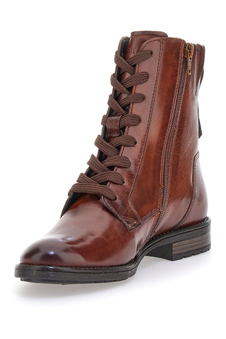 Braune Kampfstiefel mit Reißverschluss BAGATT D11AFS503000
