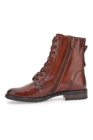 Braune Kampfstiefel mit Reißverschluss BAGATT D11AFS503000
