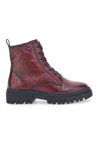 Rote Kampfstiefel mit Reißverschluss BAGATT D31AOL304000