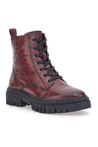 Rote Kampfstiefel mit Reißverschluss BAGATT D31AOL304000