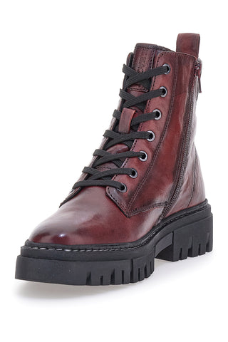 Rote Kampfstiefel mit Reißverschluss BAGATT D31AOL304000