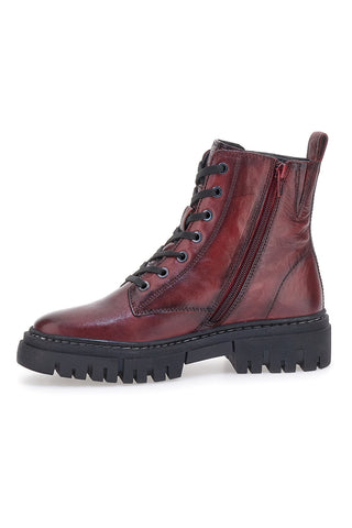 Rote Kampfstiefel mit Reißverschluss BAGATT D31AOL304000