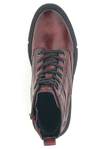 Rote Kampfstiefel mit Reißverschluss BAGATT D31AOL304000