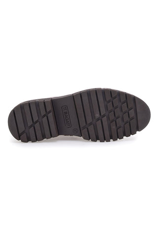 Cognacfarbene Kampfstiefel mit Reißverschluss BAGATT D31AOL304000