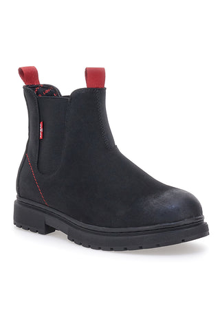 Levi's Oliver schwarze Chelsea-Stiefel