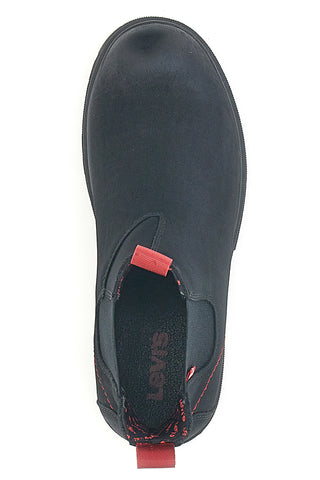 Levi's Oliver schwarze Chelsea-Stiefel