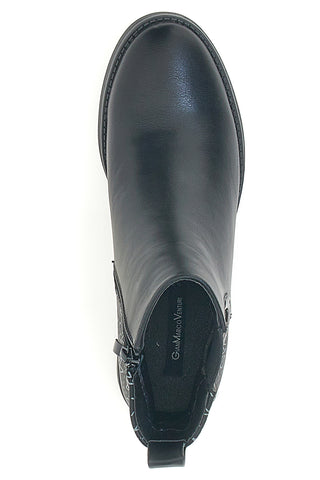 Stivaletti neri con fantasia posteriore GIAN MARCO VENTURI TR0324