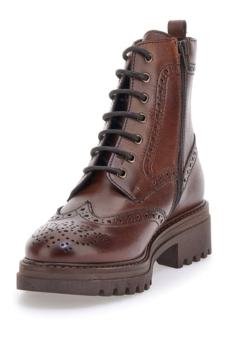 Anfibi Inglesi Marroni con Reißverschluss PITTARELLO CLASS 1544