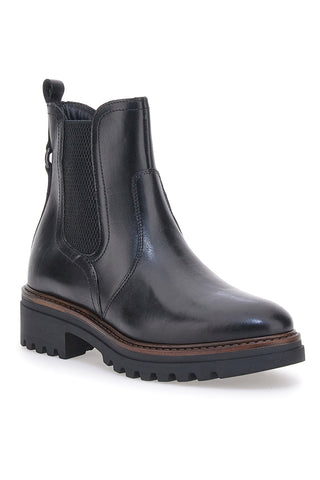 Schwarze Chelsea-Stiefel mit Reißverschluss PITTARELLO KLASSE 690