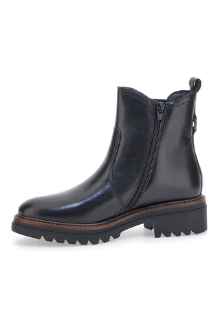 Schwarze Chelsea-Stiefel mit Reißverschluss PITTARELLO KLASSE 690