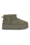 Stivaletti verde scuro platform imbottiti Pittarello love 1497