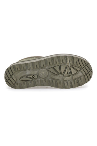 Stivaletti verde scuro platform imbottiti Pittarello love 1497
