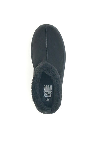 Stivaletti Pantofole con Pelo Nere Pittarello Love 1913