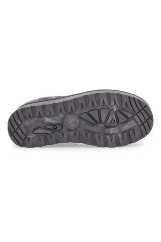 Pantofole Stivaletti con Pelo Grigie Con Platform Pittarello Love 1913