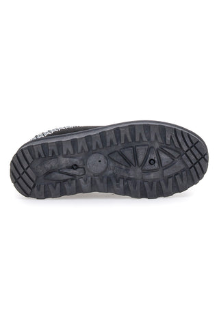 Stivaletti Pantofole con Pelo Nere Pittarello Love 1859